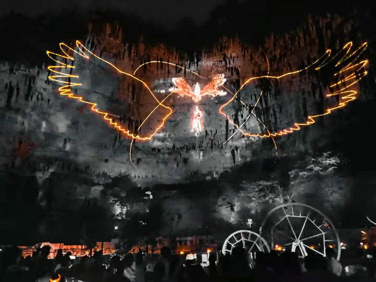 三峡车溪夜游梦回车溪